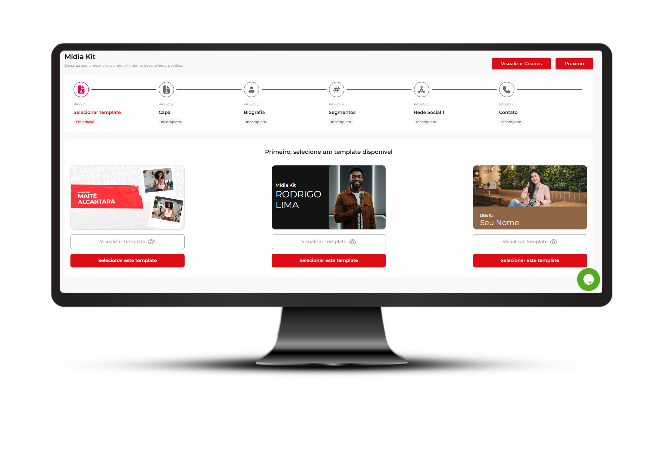 Notebook mostrando a plataforma